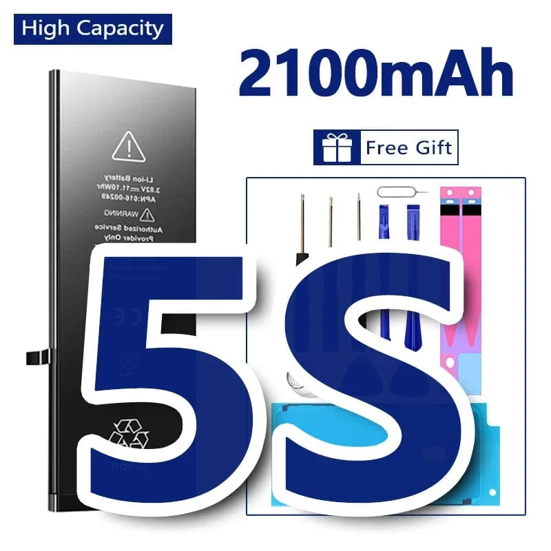 Hohe Qualität 0 Zyklen Batterie Für iPhone SE 2 4 4S 5 5S 5C 6 6S 7 8 Plus X XR XS 11 Pro Max 7P Für iPhone7 iPhonese 6splus