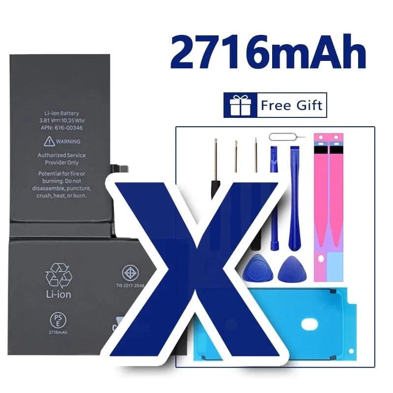 Hohe Qualität 0 Zyklen Batterie Für iPhone SE 2 4 4S 5 5S 5C 6 6S 7 8 Plus X XR XS 11 Pro Max 7P Für iPhone7 iPhonese 6splus