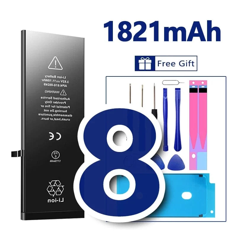 Hohe Qualität 0 Zyklen Batterie Für iPhone SE 2 4 4S 5 5S 5C 6 6S 7 8 Plus X XR XS 11 Pro Max 7P Für iPhone7 iPhonese 6splus