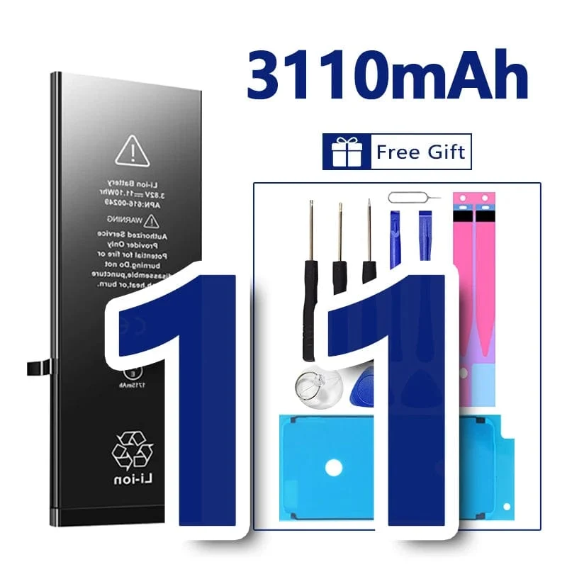 Hohe Qualität 0 Zyklen Batterie Für iPhone SE 2 4 4S 5 5S 5C 6 6S 7 8 Plus X XR XS 11 Pro Max 7P Für iPhone7 iPhonese 6splus