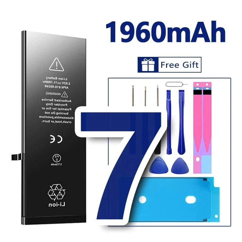 Hohe Qualität 0 Zyklen Batterie Für iPhone SE 2 4 4S 5 5S 5C 6 6S 7 8 Plus X XR XS 11 Pro Max 7P Für iPhone7 iPhonese 6splus