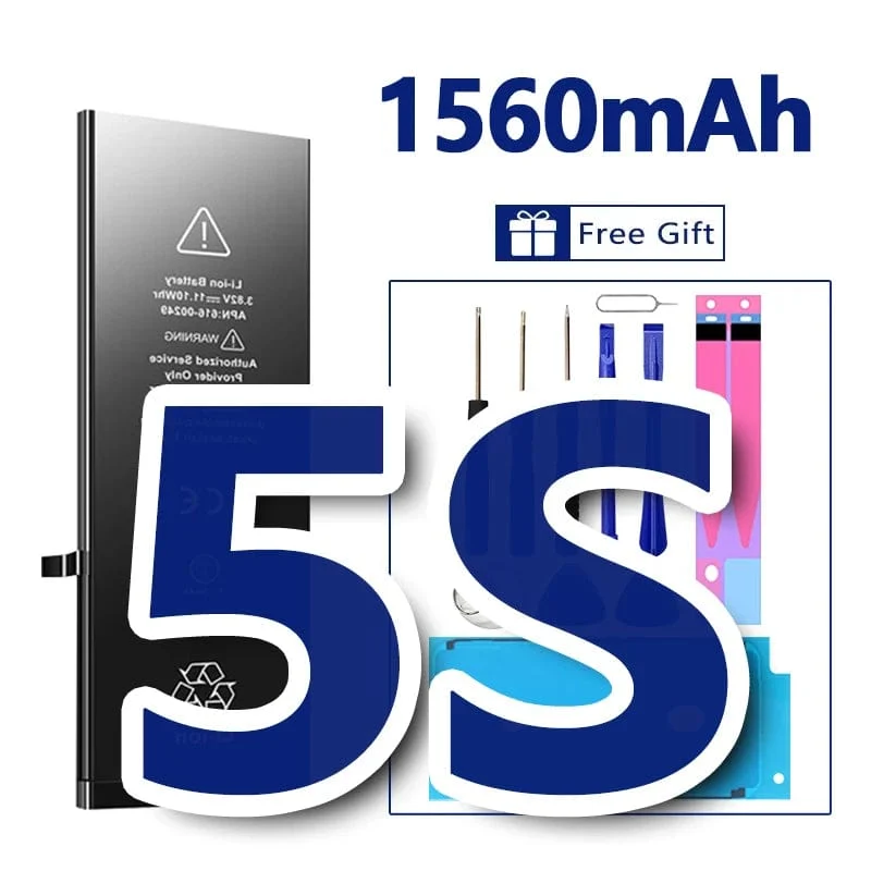 Hohe Qualität 0 Zyklen Batterie Für iPhone SE 2 4 4S 5 5S 5C 6 6S 7 8 Plus X XR XS 11 Pro Max 7P Für iPhone7 iPhonese 6splus
