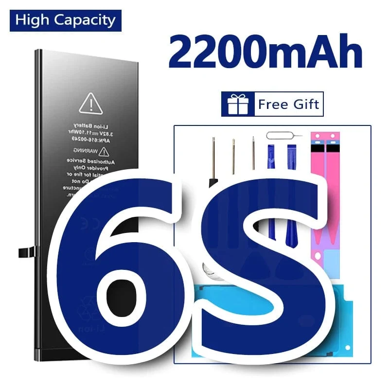 Hohe Qualität 0 Zyklen Batterie Für iPhone SE 2 4 4S 5 5S 5C 6 6S 7 8 Plus X XR XS 11 Pro Max 7P Für iPhone7 iPhonese 6splus