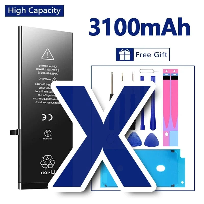 Hohe Qualität 0 Zyklen Batterie Für iPhone SE 2 4 4S 5 5S 5C 6 6S 7 8 Plus X XR XS 11 Pro Max 7P Für iPhone7 iPhonese 6splus