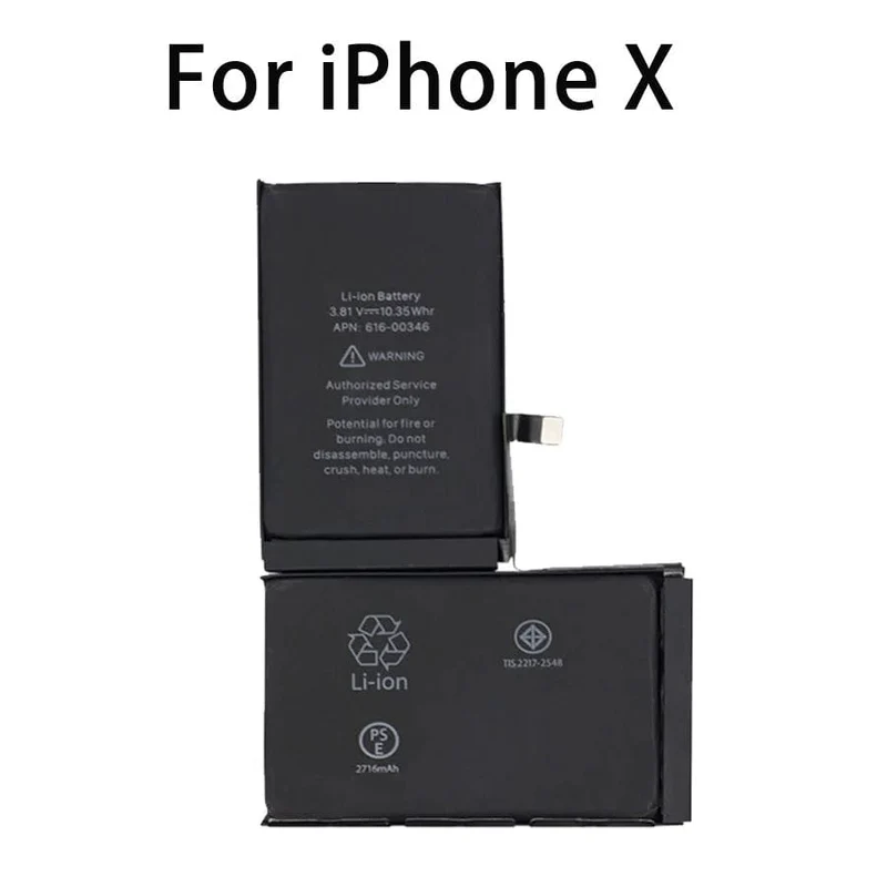 Hohe Qualität 0 Zyklen Batterie Für iPhone SE 2 4 4S 5 5S 5C 6 6S 7 8 Plus X XR XS 11 Pro Max 7P Für iPhone7 iPhonese 6splus