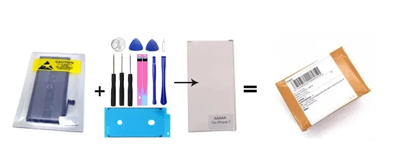 Hohe Qualität 0 Zyklen Batterie Für iPhone SE 2 4 4S 5 5S 5C 6 6S 7 8 Plus X XR XS 11 Pro Max 7P Für iPhone7 iPhonese 6splus