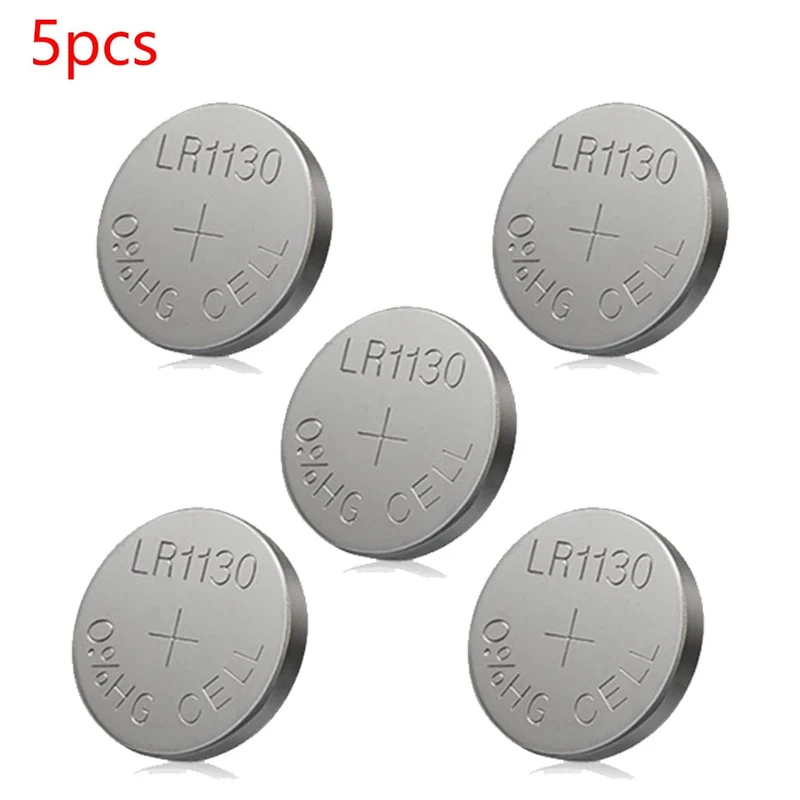 AG10 LR54 Zellmünze 1.55 V SR54 389 189 LR1130 SR1130 Alkalische Knopfzellen für Uhr Spielzeug Fernbedienung