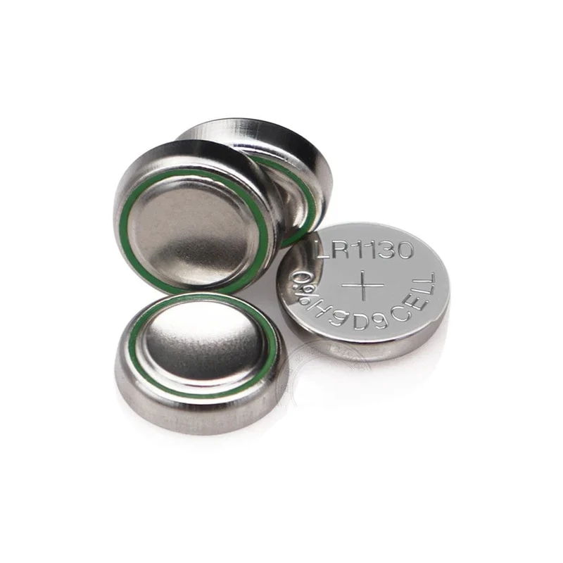 AG10 LR54 Zellmünze 1.55 V SR54 389 189 LR1130 SR1130 Alkalische Knopfzellen für Uhr Spielzeug Fernbedienung