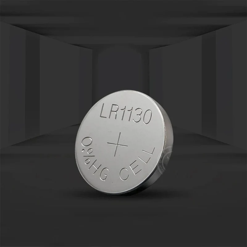 AG10 LR54 Zellmünze 1.55 V SR54 389 189 LR1130 SR1130 Alkalische Knopfzellen für Uhr Spielzeug Fernbedienung