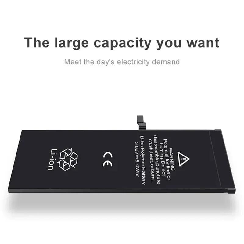Akku für iPhone 6 6S 5 5S SE 6P 6SP 7 7Plus 8 8Plus X XR XS 11 SE2 4 4G 4S Pro MAX Ersatzbatterie + kostenlose Tools