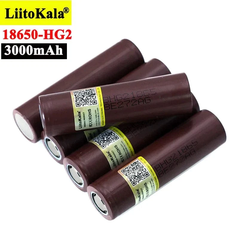 Liitokala 100% Neue HG2 18650 3000mAh akku 18650HG2 3.6V entladung 20A Max 35A Power batterien
