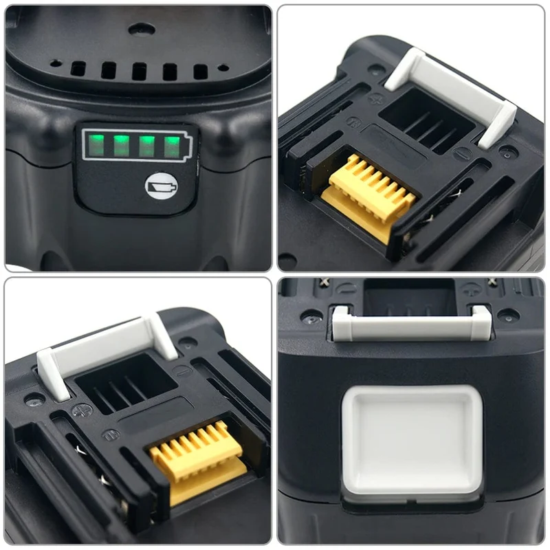 Neuester verbesserter BL1860-Akku 18 V 6000 mAh Lithium für Makita 18 V Akku BL1840 BL1850 BL1830 BL1860B LXT 400