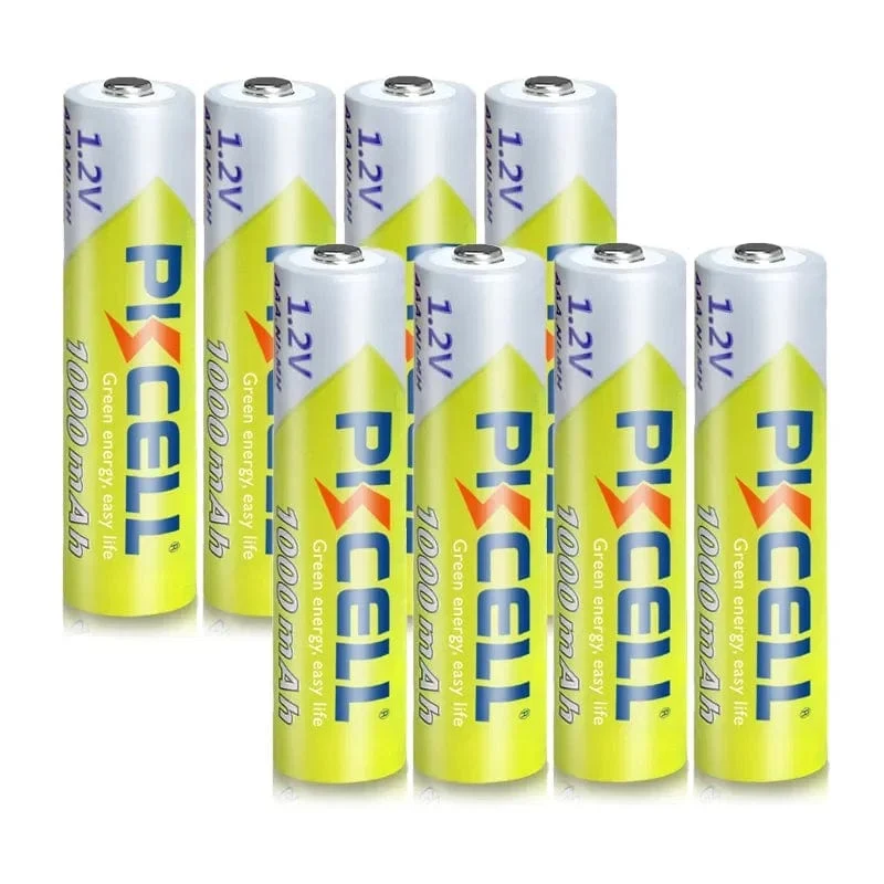 8PC PKCELL AAA Batterie 1.2 V NiMH AAA Akkus 1000mah aaa Uhr Spielzeug maus batterie Und 2PC AAA/AA Batterie Halter