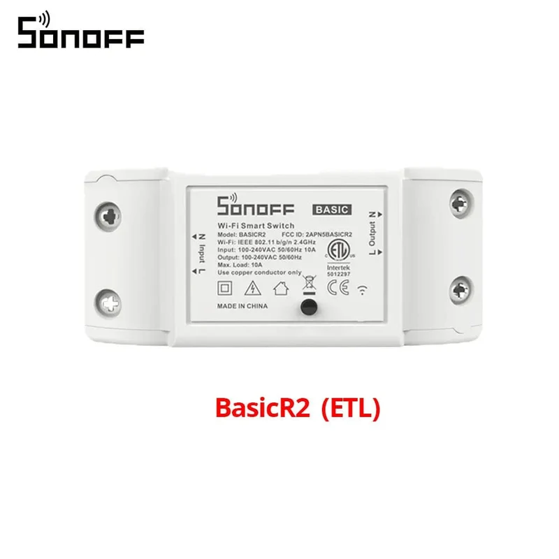 Itead SONOFF Basic R2 Mini DIY Modul WLAN Lichtschalter Drahtloser APP Fernbedienungsschalter 220V Smart Home Elektrische Schalter