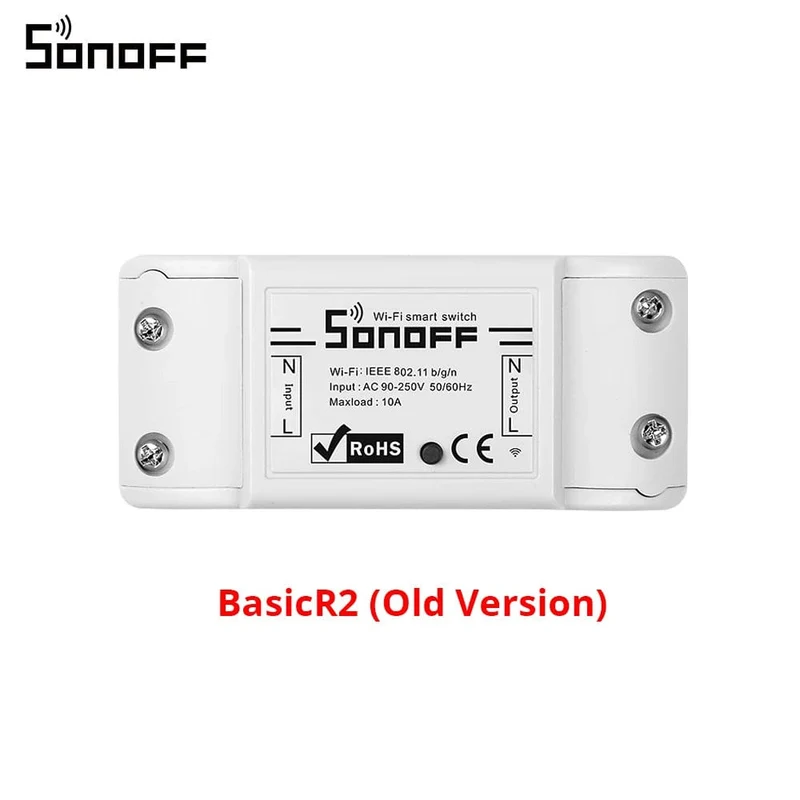 Itead SONOFF Basic R2 Mini DIY Modul WLAN Lichtschalter Drahtloser APP Fernbedienungsschalter 220V Smart Home Elektrische Schalter