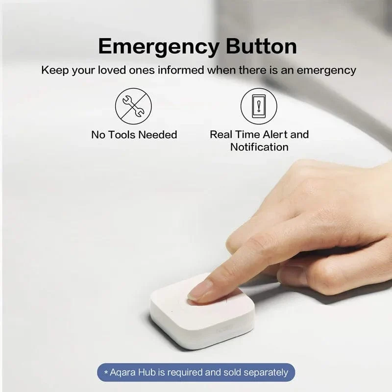 Aqara Sensor Smart Wireless Mini Schalter Schlüssel Zigbee Verbindung Remote One Key Control Taste Home Security Mihome Homekit