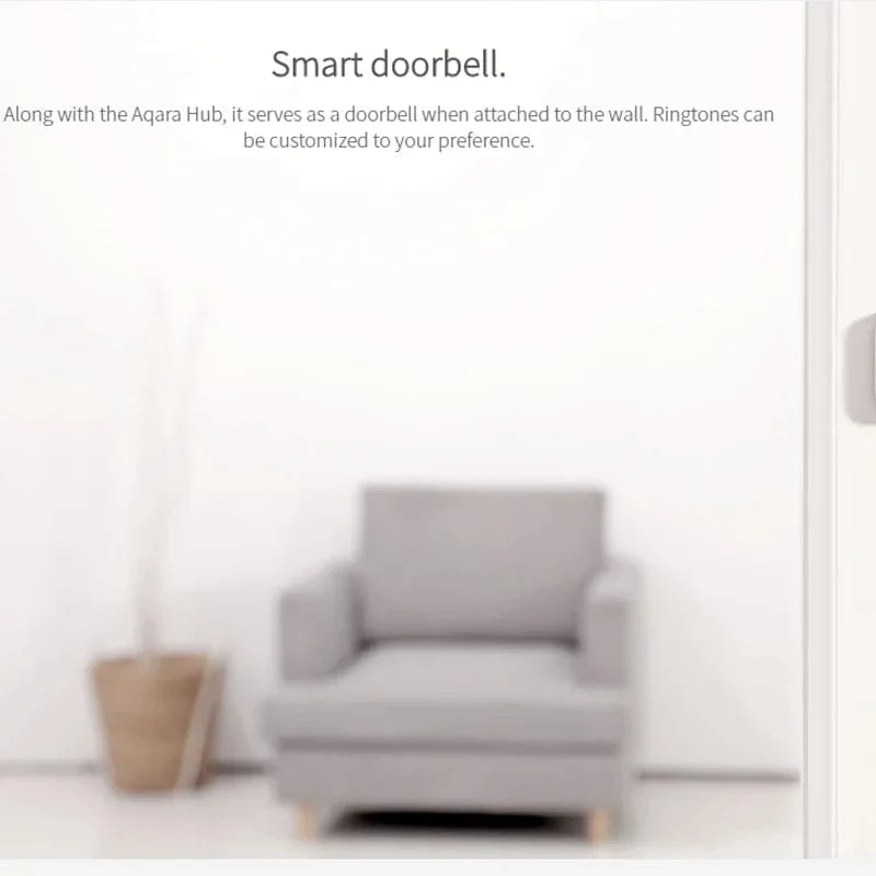 Aqara Sensor Smart Wireless Mini Schalter Schlüssel Zigbee Verbindung Remote One Key Control Taste Home Security Mihome Homekit