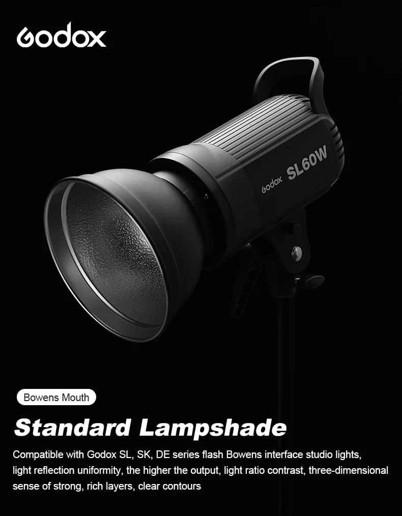 Soonpho 7 Zoll Bowens Mount Standard-Reflektor Diffusor Lampenschirm Schale Wabengitter für weiches Licht Fotostudio-Kits