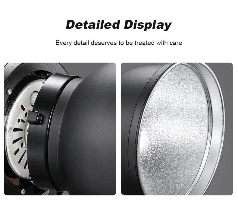Soonpho 7 Zoll Bowens Mount Standard-Reflektor Diffusor Lampenschirm Schale Wabengitter für weiches Licht Fotostudio-Kits