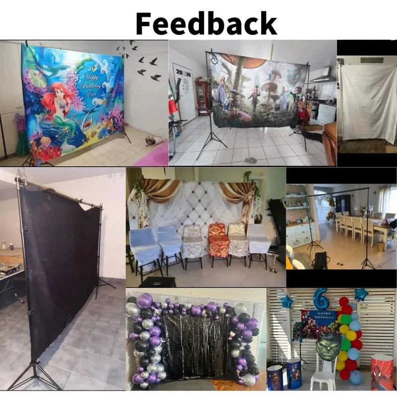Fotografie-Hintergrundständer, Fotostudio-Hintergrund-Kit, Hintergründe, Chromakey, Green Screen-Rahmen-Unterstützungssystem, verstellbares Stativ