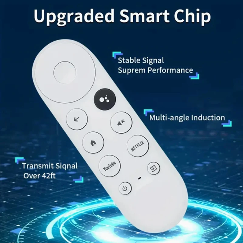 Ersatzfernbedienung, neuer Ersatz für die G9N9N-Chromecast-Fernbedienung für Google TV Chromecast 4K Snow Streaming Media Player