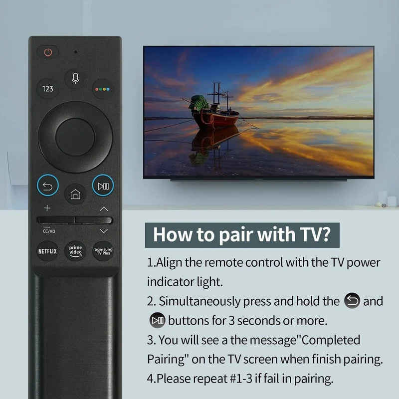 Stimme BN59-01363A für Samsung-Smart-TV-Fernbedienung, Neue Verbesserte für Samsung Fernbedienung