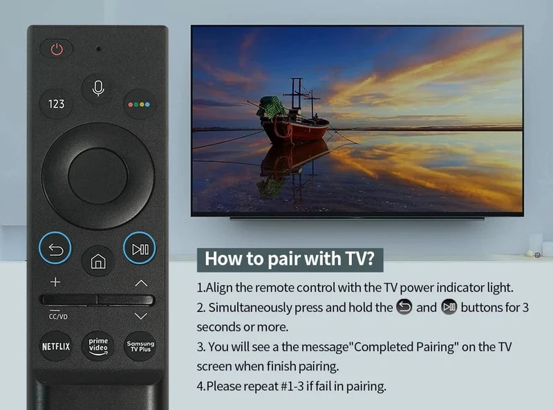 Stimme BN59-01363A für Samsung-Smart-TV-Fernbedienung, Neue Verbesserte für Samsung Fernbedienung