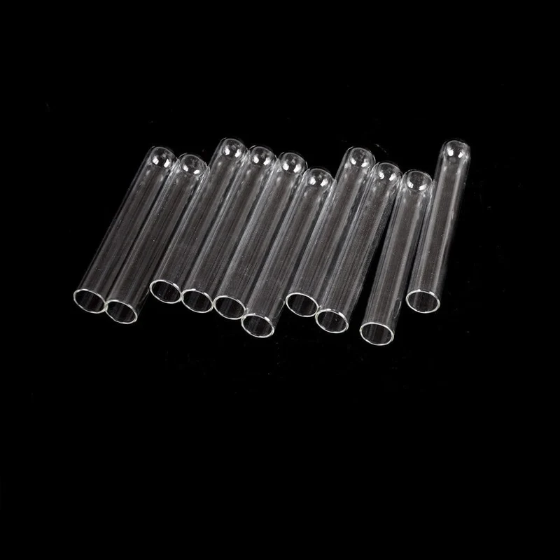 10 Stücke 15*100mm Glasblasen Rohre 4 Zoll Lange Dickwandige Reagenzglas Experimentelle reagenzglas liefert