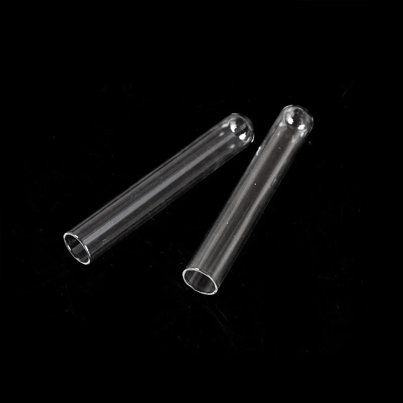 10 Stücke 15*100mm Glasblasen Rohre 4 Zoll Lange Dickwandige Reagenzglas Experimentelle reagenzglas liefert