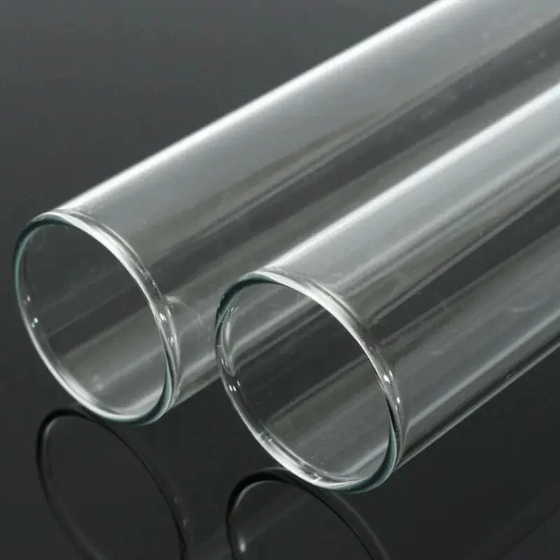 5 Stück transparente Reagenzgläser aus Glas, 10–30 mm, Borosilikatglas, U-förmiger Boden, Laborbedarf für die Schule