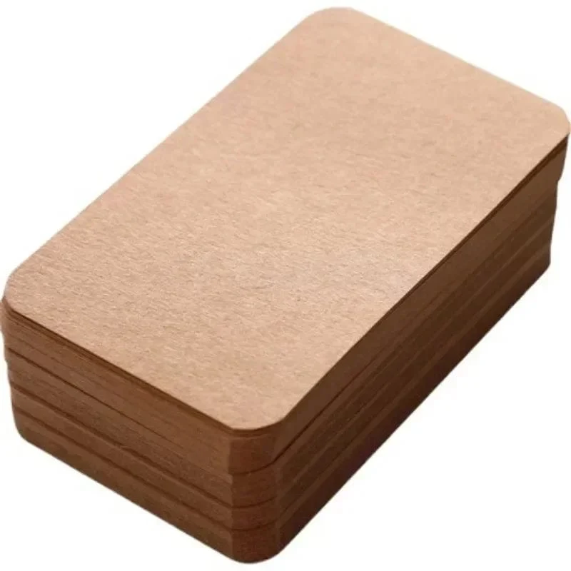50/100/200 Blatt/Box DIY Tagebuch Tragbare Dose zum Stanzen von Blankokarten, Erinnerungsnachrichten, praktische Karten, Grußkarten, Notizblöcke