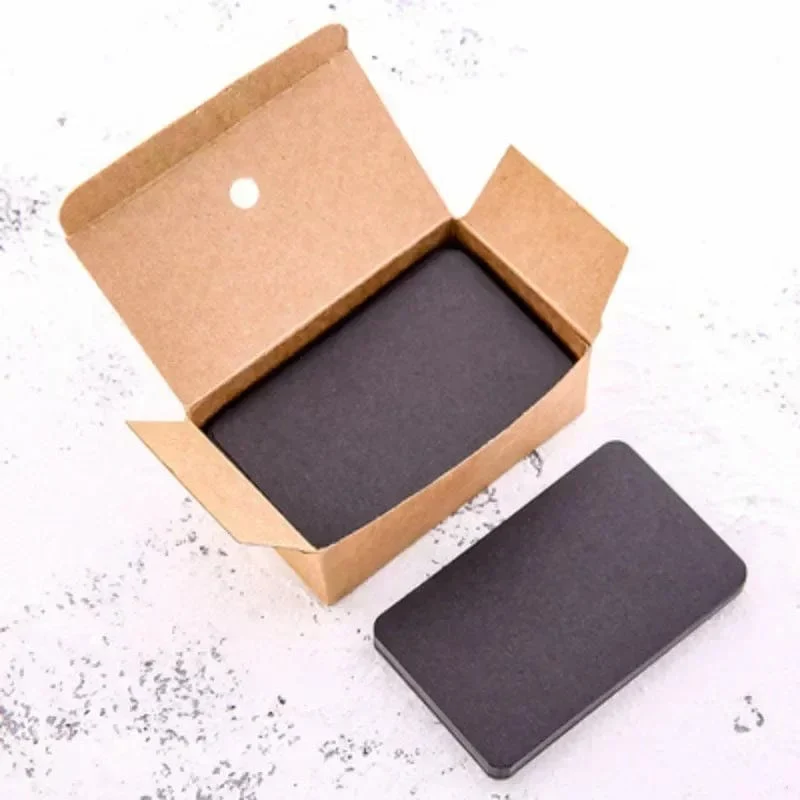 50/100/200 Blatt/Box DIY Tagebuch Tragbare Dose zum Stanzen von Blankokarten, Erinnerungsnachrichten, praktische Karten, Grußkarten, Notizblöcke