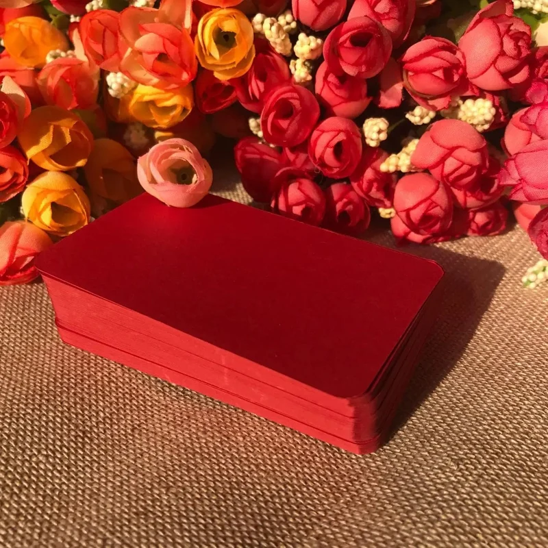 50/100/200 Blatt/Box DIY Tagebuch Tragbare Dose zum Stanzen von Blankokarten, Erinnerungsnachrichten, praktische Karten, Grußkarten, Notizblöcke