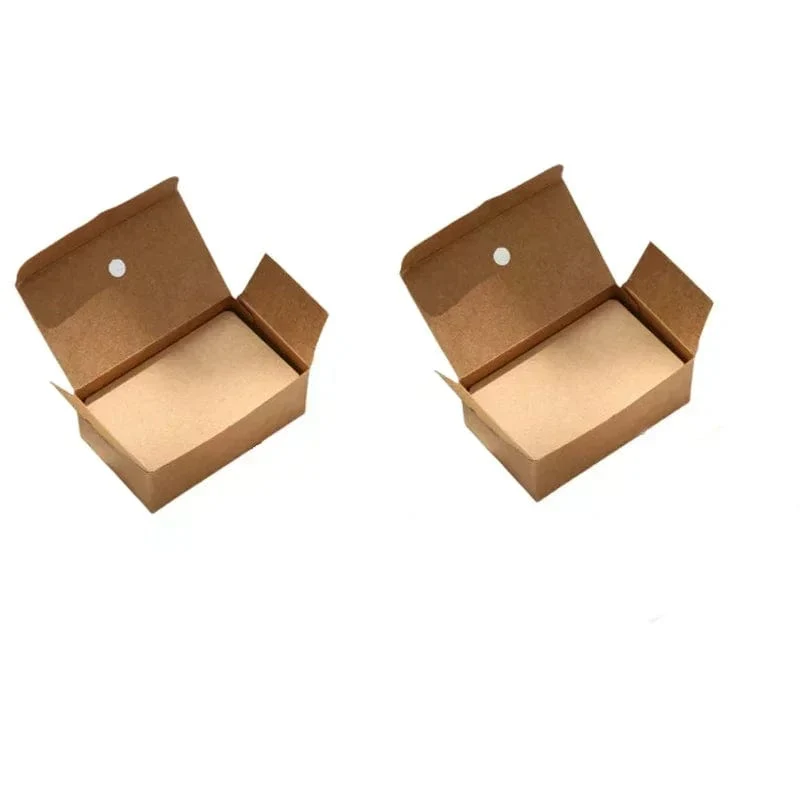 50/100/200 Blatt/Box DIY Tagebuch Tragbare Dose zum Stanzen von Blankokarten, Erinnerungsnachrichten, praktische Karten, Grußkarten, Notizblöcke