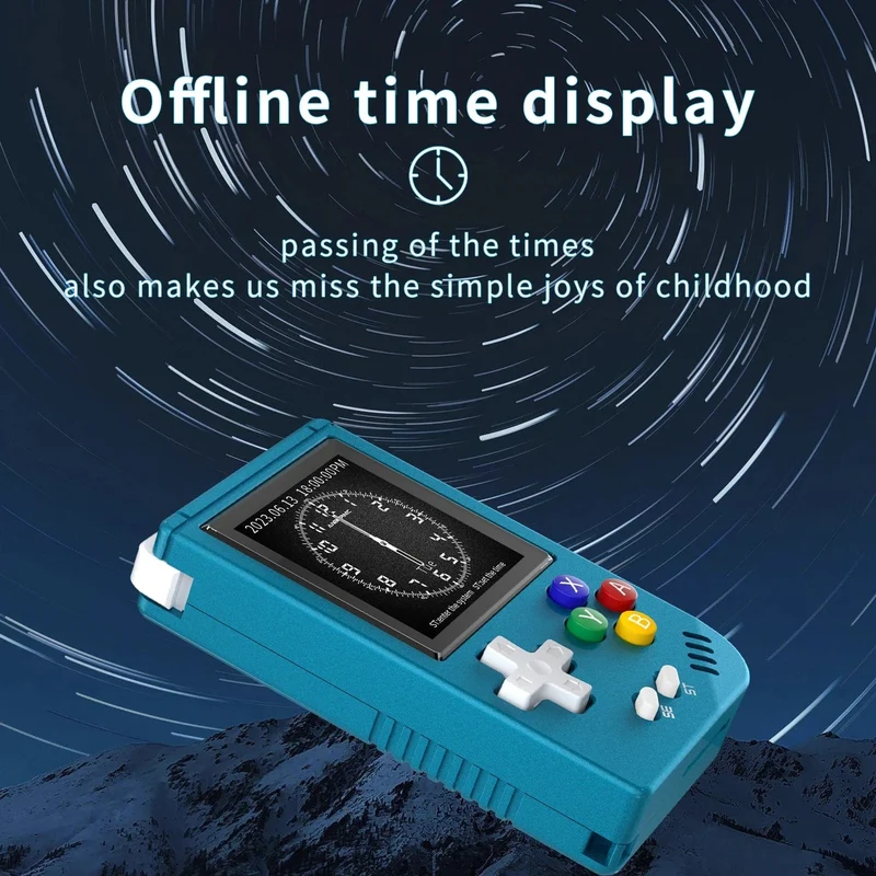 ANBERNIC RG Nano Retro-Handheld-Spielkonsole RGNano Tragbare Mini-Aluminiumlegierung 1.54-Zoll-IPS-Bildschirm 64G 5400 Spiele Hi-Fi-Lautsprecher