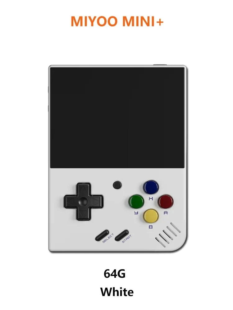 MIYOO Mini Plus Tragbare Retro-Handheld-Spielekonsole 3.5-Zoll-IPS-HD-Bildschirm Kindergeschenk Linux-System Klassischer Gaming-Emulator