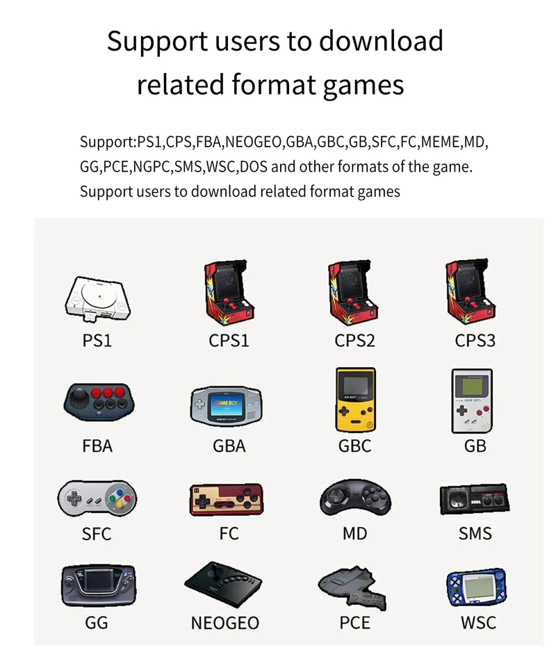 MIYOO Mini Plus Tragbare Retro-Handheld-Spielekonsole 3.5-Zoll-IPS-HD-Bildschirm Kindergeschenk Linux-System Klassischer Gaming-Emulator