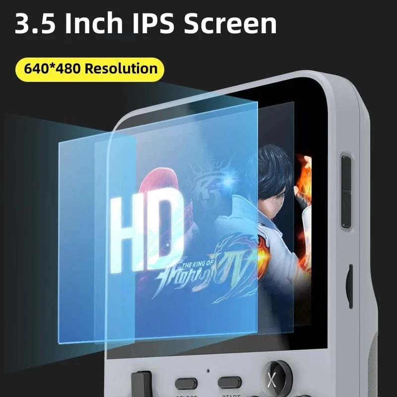 D007 Plus/X6 3.5 Zoll IPS-Bildschirm Handheld-Spiel-Player Dual-Joystick 10000 + Spiel Retro-Geräte Tragbare Spielkonsolen