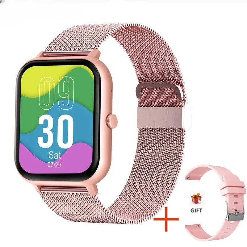 Xiaomi Call Smart Watch Damen Smartwatch mit individuellem Zifferblatt für Android IOS Wasserdichte Bluetooth-Musikuhren mit voller Touch-Uhr