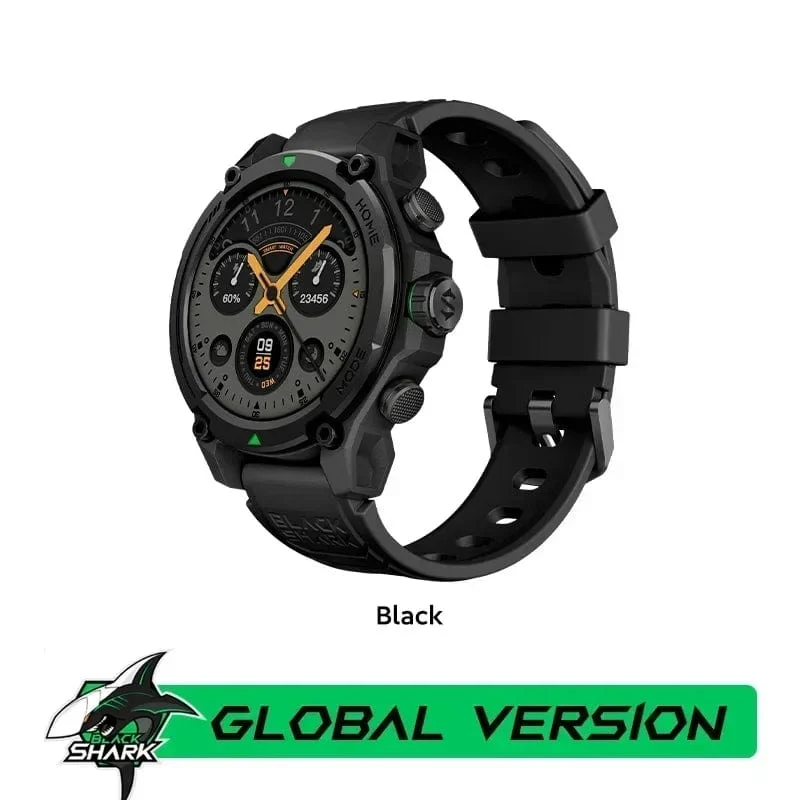[Weltpremiere] Blackshark GS3 Smart Watch Globale Version 1.43"AMOLED-Display GPS-Satellitenpositionierung 21 Tage Akkulaufzeit 5ATM