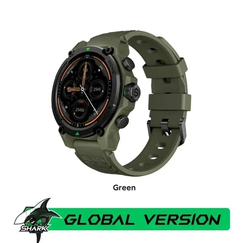 [Weltpremiere] Blackshark GS3 Smart Watch Globale Version 1.43"AMOLED-Display GPS-Satellitenpositionierung 21 Tage Akkulaufzeit 5ATM