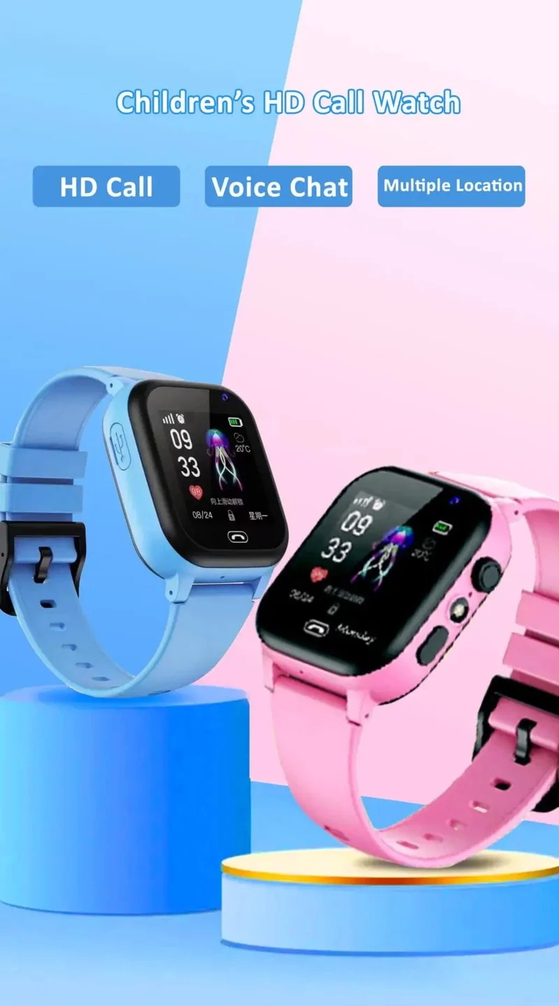 S1 Kinder Smart Watch 2G SOS Anruf Telefon Uhr Anti-verloren Baby LBS Standort Tracker Kind Smartwatch für Geburtstag Geschenke