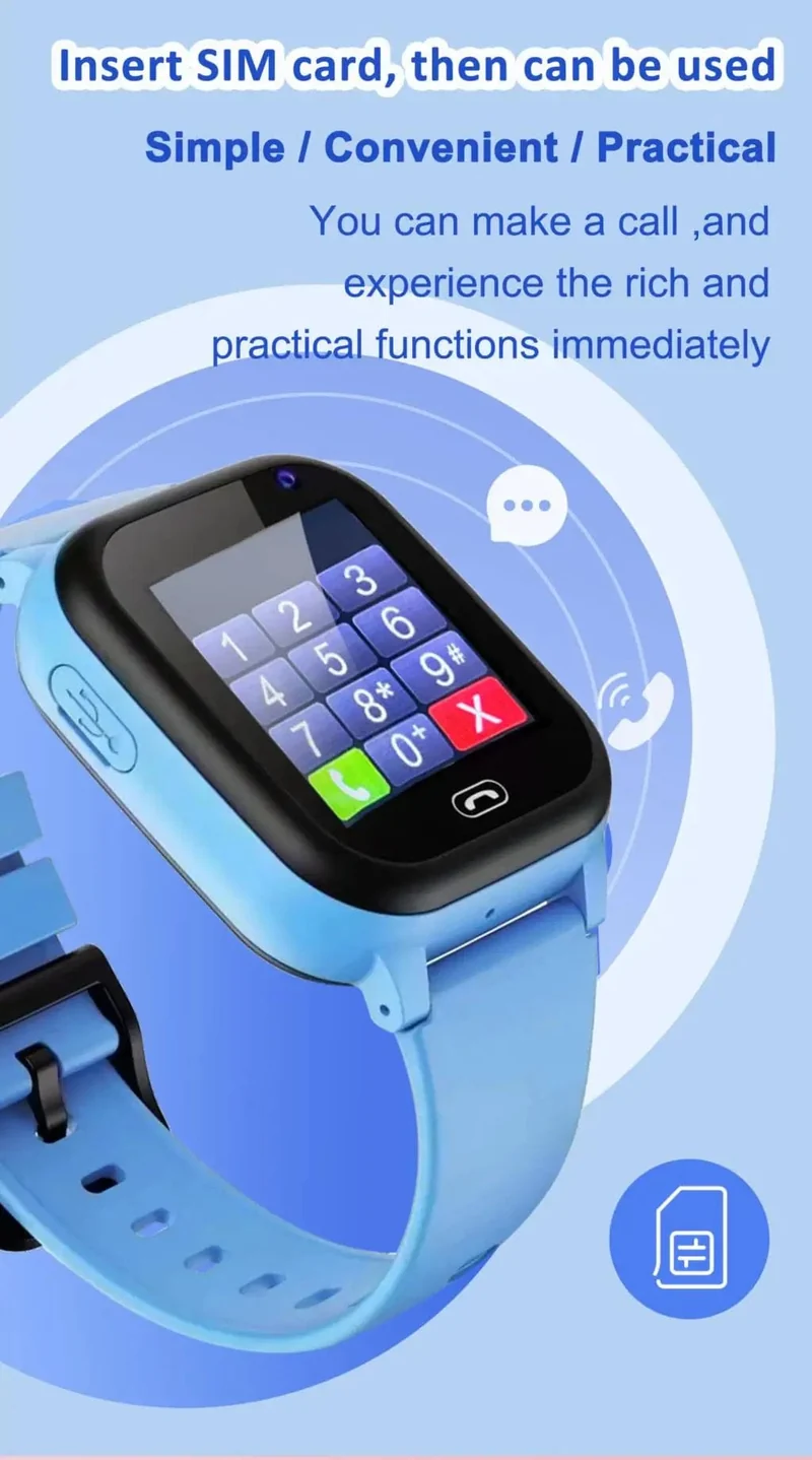 S1 Kinder Smart Watch 2G SOS Anruf Telefon Uhr Anti-verloren Baby LBS Standort Tracker Kind Smartwatch für Geburtstag Geschenke