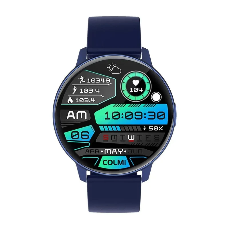 COLMI I31 Smartwatch, 1.43 Zoll AMOLED-Bildschirm, 100 Sportmodi, 7 Tage Akkulaufzeit, Always On Display, Smart Watch für Männer und Frauen