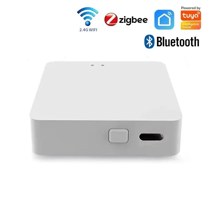 Tuya Multi Modus ZigBee Bluetooth Gateway Hub Drahtlose Smart Home Geräte Fernbedienung Brücke Unterstützung Alexa Google Home
