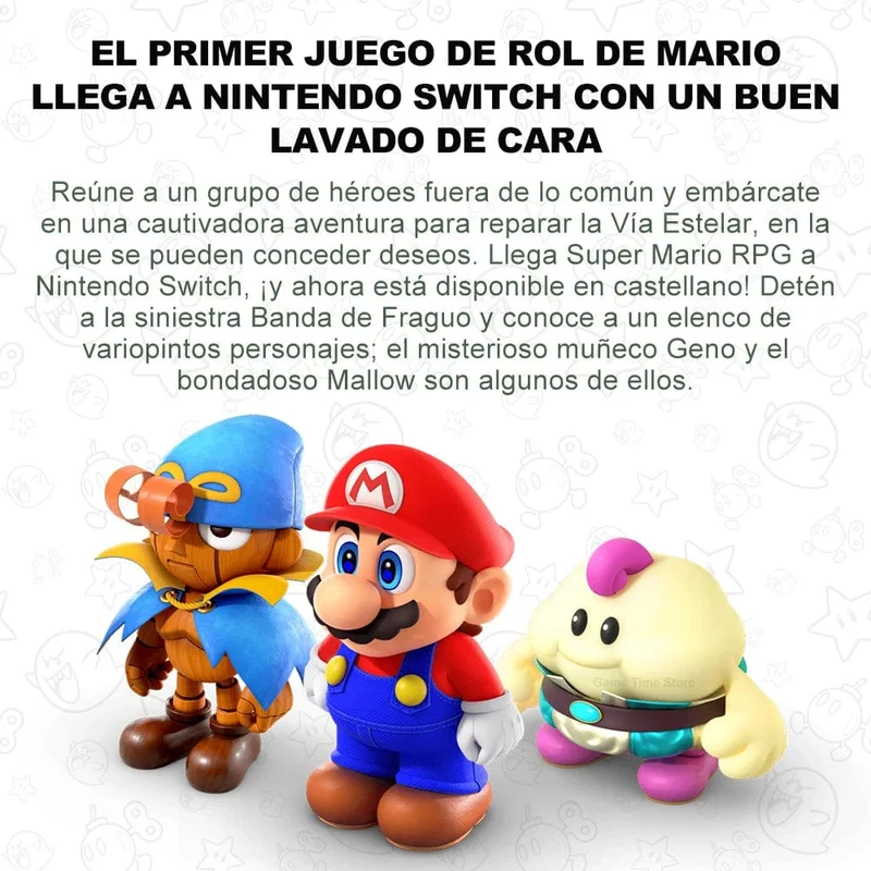 Super Mario RPG Nintendo Switch Spielangebote 100 % Original offizielle physische Spielkarte Abenteuer und RPG-Genre 1 Spieler für Switch