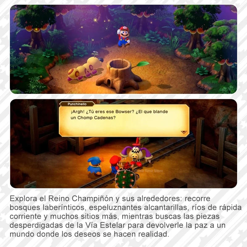Super Mario RPG Nintendo Switch Spielangebote 100 % Original offizielle physische Spielkarte Abenteuer und RPG-Genre 1 Spieler für Switch