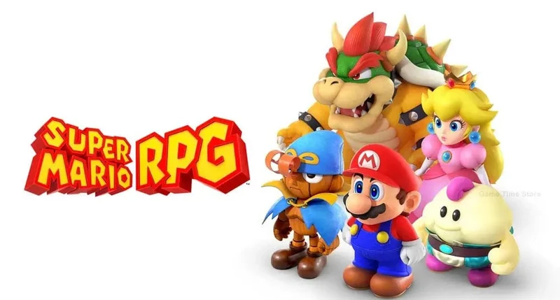 Super Mario RPG Nintendo Switch Spielangebote 100 % Original offizielle physische Spielkarte Abenteuer und RPG-Genre 1 Spieler für Switch