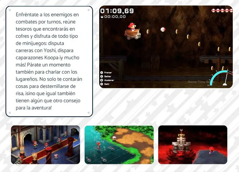 Super Mario RPG Nintendo Switch Spielangebote 100 % Original offizielle physische Spielkarte Abenteuer und RPG-Genre 1 Spieler für Switch