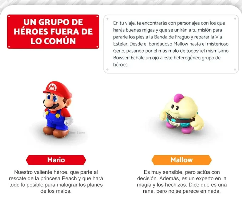 Super Mario RPG Nintendo Switch Spielangebote 100 % Original offizielle physische Spielkarte Abenteuer und RPG-Genre 1 Spieler für Switch